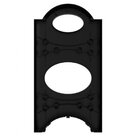 Sapateira 16 Pares 80cm Tub  Preto