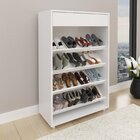 Sapateira 1 Gaveta 5 Prateleiras Sa3404 Branco