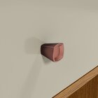 Sapateira 1 Gaveta Com Assento Hall Cumaru/off White