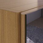 Sapateira 1 Porta Com Espelho 6 Prateleiras Divino Olmo Itali