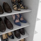 Sapateira 1 Porta Com Espelho Íris  Branco Hp