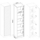 Sapateira 1 Porta Com Espelho Multimóveis Cr35177