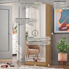 Sapateira 2 Portas 1 Gaveta E Espelhos Multimóveis Cr35179