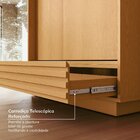 Sapateira 2 Portas 1 Gaveta Samambaia Cabecasa Madeiraorigina