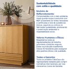 Sapateira 2 Portas 1 Gaveta Samambaia Cabecasa Madeiraorigina