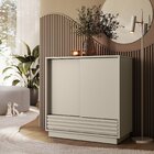 Sapateira 2 Portas 1 Gaveta Samambaia Cabecasa Madeiraorigina