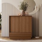 Sapateira 2 Portas 1 Gaveta Samambaia Cabecasa Madeiraorigina