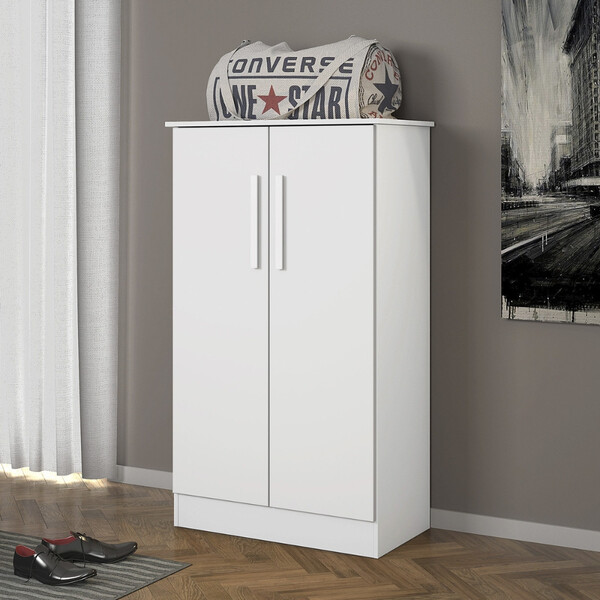 Sapateira 2 Portas 3 Prateleira Alaska Notável Móveis