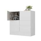 Sapateira 2 Portas 4 Gavetas Maya Branca - Moville