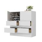 Sapateira 2 Portas 4 Gavetas Maya Branca - Moville