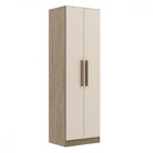 Sapateira 2 Portas 4 Prateleiras Wood/cristalo - Decibal