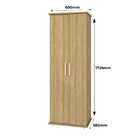 Sapateira 2 Portas 9 Prataleiras Em Mdp Lamina Mel