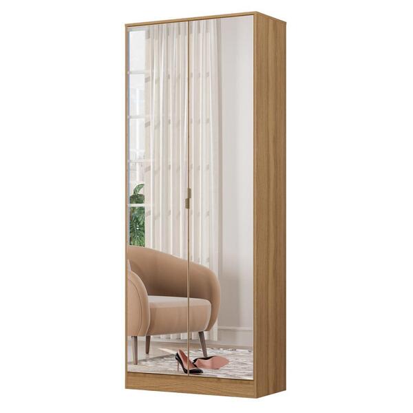 Sapateira 2 Portas Com Espelho 1 Gaveta Grife D02 Amendola To