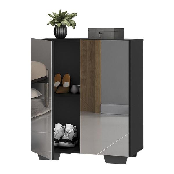 Sapateira 2 Portas Com Espelho Nina Multimóveis V6013