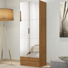 Sapateira 2 Portas Com Espelho Tokio Premium Carioca Móveis