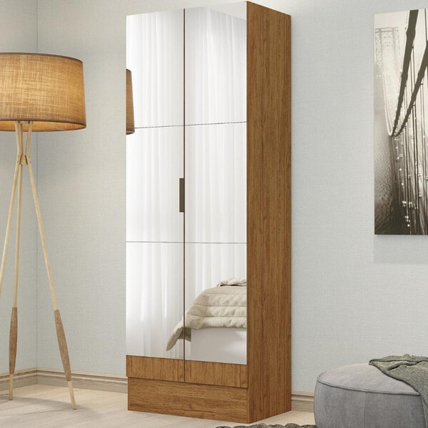 Sapateira 2 Portas Com Espelho Tokio Premium Carioca Móveis