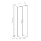 Sapateira 2 Portas Drake Branco