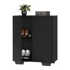 Sapateira 2 Portas Nina Multimóveis Preta