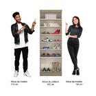 Sapateira 2 Portas Noce