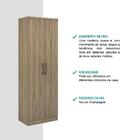 Sapateira 2 Portas Noce