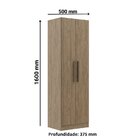 Sapateira 2 Portas Para Até 10 Pares Wood