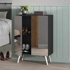 Sapateira 2 Portas Retrô Com Espelho Nina Multimóveis V6012