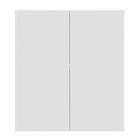 Sapateira 2 Portas Suspensa Nina Multimóveis Branca