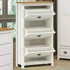 Sapateira 3 Gavetas Madeira Maciça 9126b Topazio Fnt