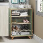 Sapateira 3 Níveis  Verde Bellagio