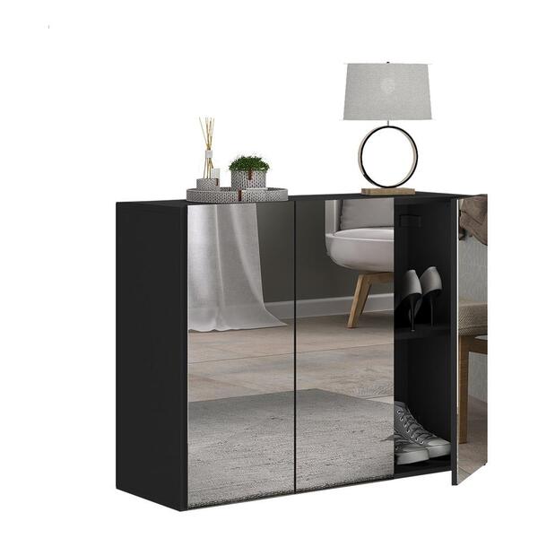 Sapateira 3 Portas Com Espelho Nina Multimóveis V6020