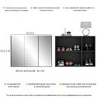 Sapateira 3 Portas Com Espelho Nina Multimóveis V6020