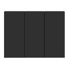 Sapateira 3 Portas Suspensa Nina Multimóveis Mp6017 Preta