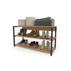 Sapateira 3 Prateleiras Kappesberg Freijó/preto Fosco