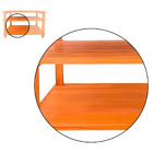 Sapateira 3 Prateleiras Madeira Maciça Natural