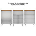 Sapateira 4 Portas Apolo Branco/cinamomo - Moville