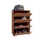 Sapateira 4 Portas Basculantes Castanho Bst 17 - Brv Móveis