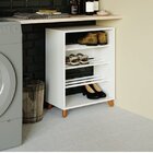 Sapateira 4 Prateleiras 55cm  Branco