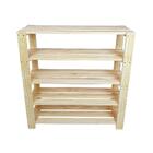 Sapateira 5 Prateleiras Niterói 89x85x30 Em Madeira De Pinus