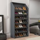 Sapateira 7 Prateleiras Ravenna Yescasa Grafite