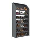 Sapateira 7 Prateleiras Ravenna Yescasa Grafite