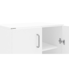 Sapateira 8 Pares 97,8x53,5x37cm Madeira Branca Americana Politorno