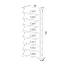 Sapateira 8 Prateleiras Az1006 Tecnomobili