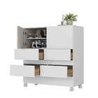 Sapateira  2 Portas 4 Gavetas Los Angeles Branca - Moville