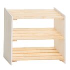 Sapateira  Natural & Colors 3 Prateleiras Branca Único