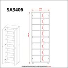 Sapateira Alta Multiuso Com 2 Portas E 7 Prateleiras Sa Espre