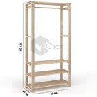 Sapateira Arara Pinus  Estante Com 3 Prateleiras Oferta