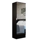 Sapateira Armário Multiúso Madesa Isis 1 Porta Com Espelhos -