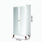 Sapateira Athenas Com Espelho Moveis 2 Portas Branco