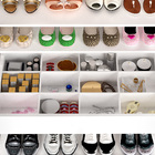 Sapateira Athenas Com Espelho Prateleira E Gaveta Branco