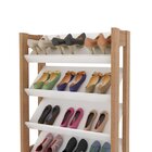 Sapateira Baixa Az1025  Amêndoa/branco